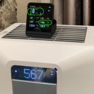 máy AC-500 giúp nồng độ CO2 trong phòng dưới 1000ppm