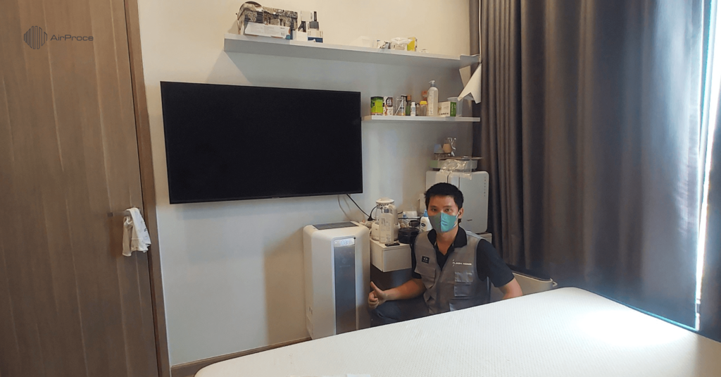 Máy lọc không khí+cấp khí tươi AC-160 AirProce 1 máy cấp khí tươi AC-160