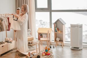 Giải pháp máy cấp khí tươi cho bà bầu_1