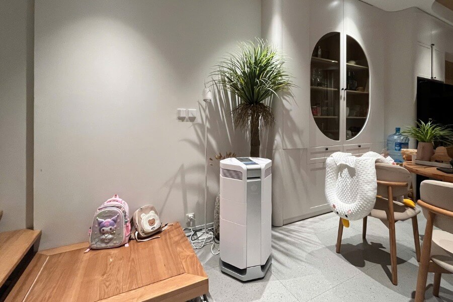 Hiệu quả khử formaldehyde của máy lọc không khí AI-600_1