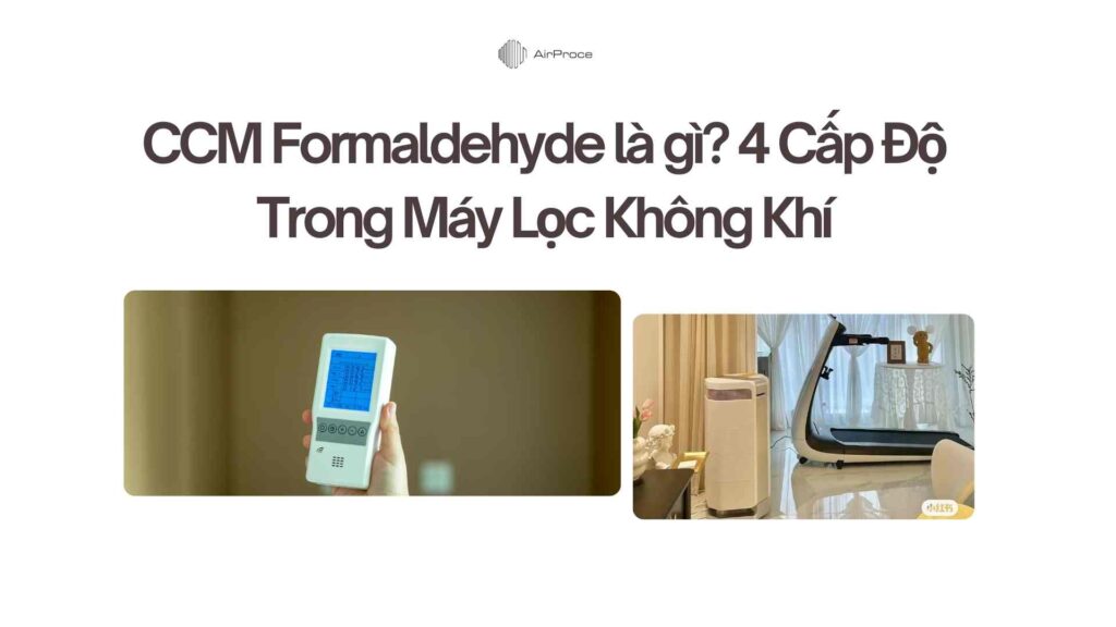 CCM Formaldehyde là gì? 4 Cấp Độ Trong Máy Lọc Không Khí 1 CCM Formaldehyde là gì 4 Cấp Độ Trong Máy Lọc Không Khí