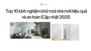 Top 10 kinh nghiệm khử mùi nhà mới hiệu quả và an toàn (Cập nhật 2025)