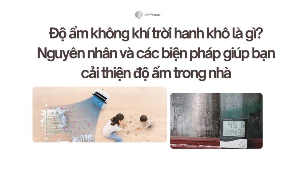 Độ ẩm không khí trời hanh khô là gì Nguyên nhân và các biện pháp giúp bạn cải thiện độ ẩm trong nhà