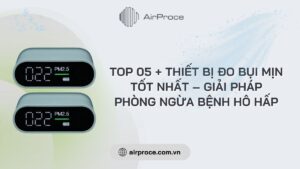 thiết bị đo bụi mịn