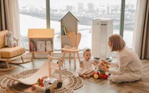 Giải pháp lọc không khí cho trẻ nhỏ