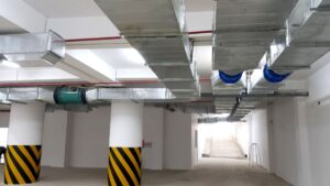 hệ thống cấp gió tươi tầng hầm