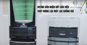 Hướng dẫn nhận biết dấu hiệu thay màng lọc máy lọc không khí