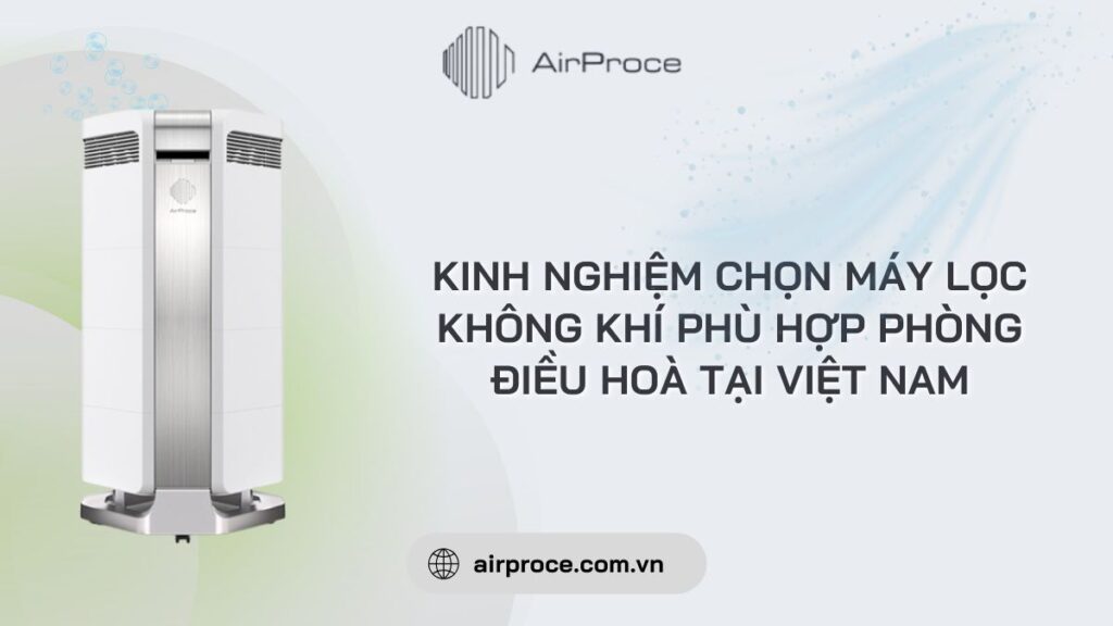 máy lọc không khí trong phòng điều hoà