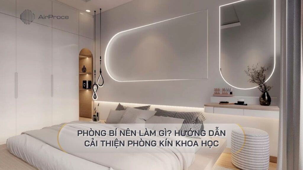 Phòng bí nên làm gì? Hướng dẫn 9+ cách cải thiện phòng kín khoa học 1 phòng bí nên làm gì