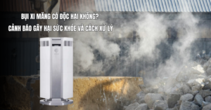 Bụi xi măng có độc hại không?