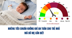 Những tiêu chuẩn không khí an toàn cho trẻ nhỏ mà bố mẹ cần biết