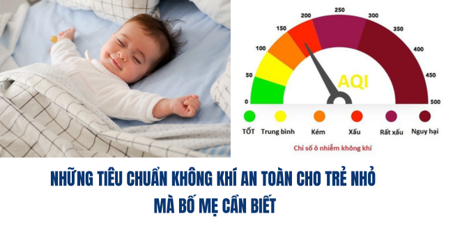 Những tiêu chuẩn không khí an toàn cho trẻ nhỏ mà bố mẹ cần biết 1 Những tiêu chuẩn không khí an toàn cho trẻ nhỏ mà bố mẹ cần biết