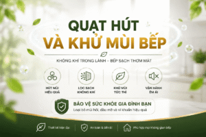 khử mùi nhà bếp