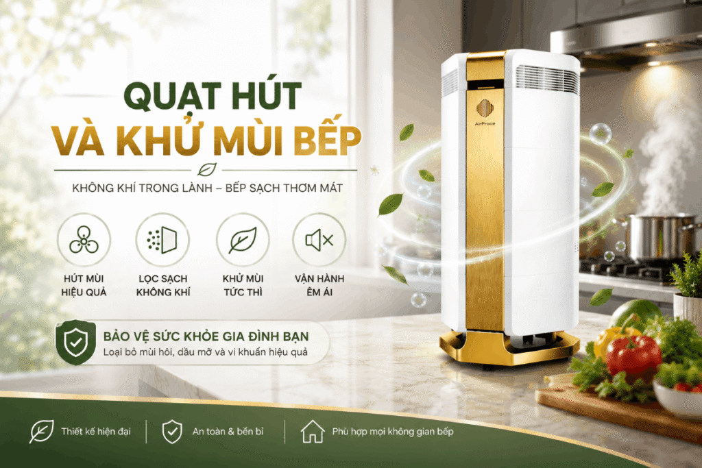 Quạt hút mùi bếp cho nhà phố, căn hộ chung cư được lựa chọn nhiều nhất 1 quạt hút mùi bếp