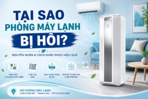 tại sao phòng máy lạnh bị hôi