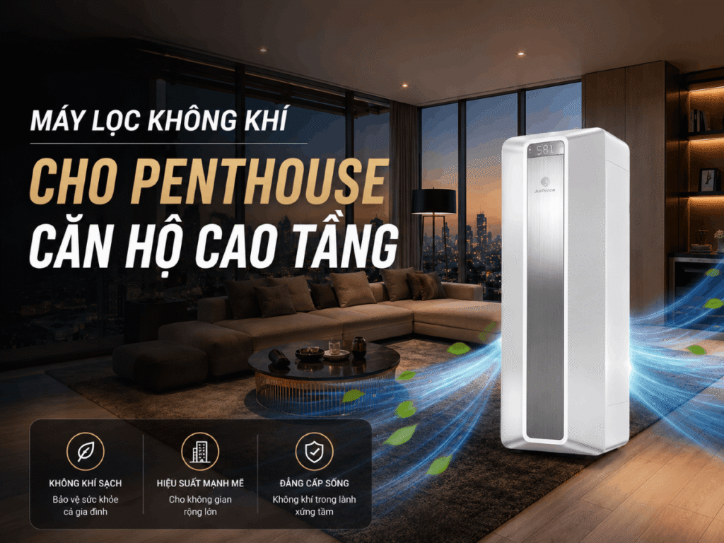 Penthouse căn hộ cao tầng cần máy lọc không khí không? Sự thật về bụi mịn PM2.5 1 penthouse căn hộ cao tầng cần máy lọc không khí không
